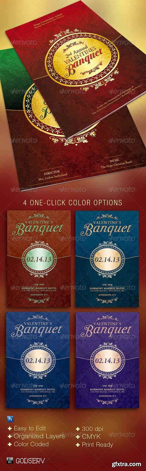 GraphicRiver - Christmas and Valentines Event Templates