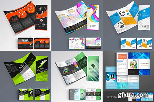 Professional Business Three Fold Flyer Collection