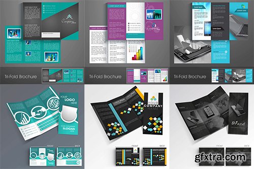 Professional Business Three Fold Flyer Collection