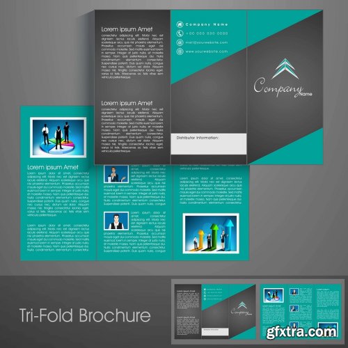 Professional Business Three Fold Flyer Collection