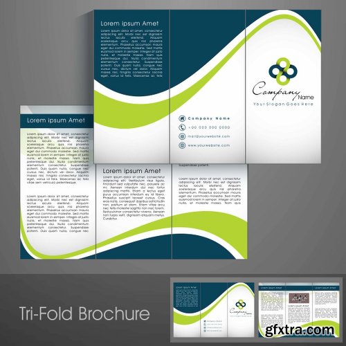 Professional Business Three Fold Flyer Collection