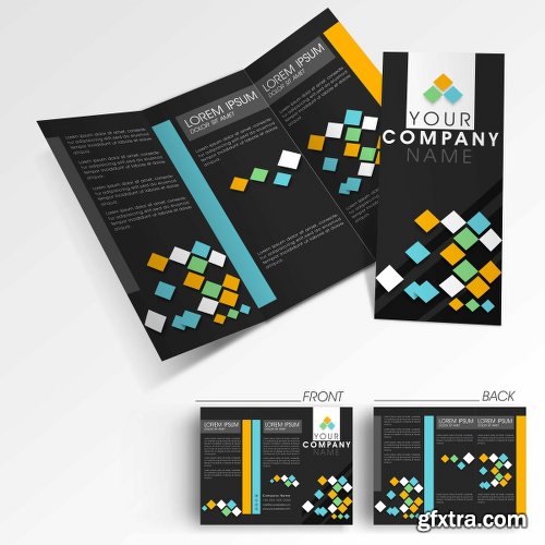 Professional Business Three Fold Flyer Collection