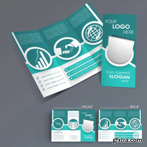 Professional Business Three Fold Flyer Collection