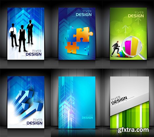 Professional Business Flyer Vector Collection