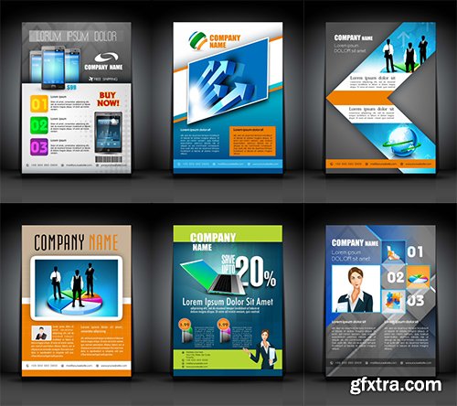 Professional Business Flyer Vector Collection