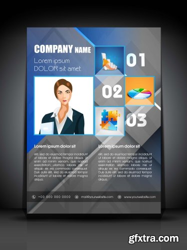 Professional Business Flyer Vector Collection