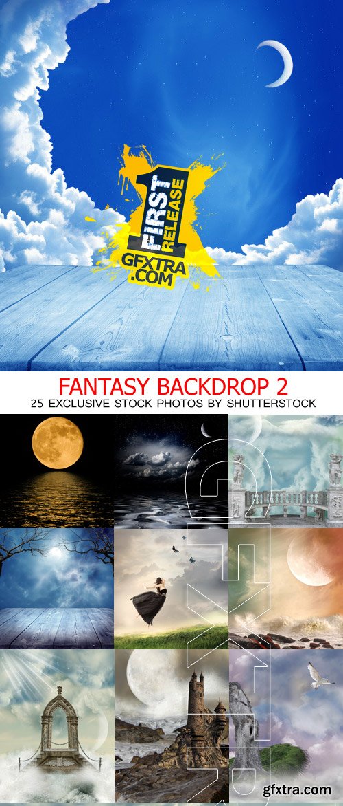 Amazing SS - Fantasy Backdrop 2, 25xJPGs