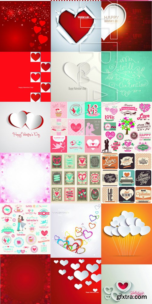 Amazing SS - Valentine day 2014, 25xEPS