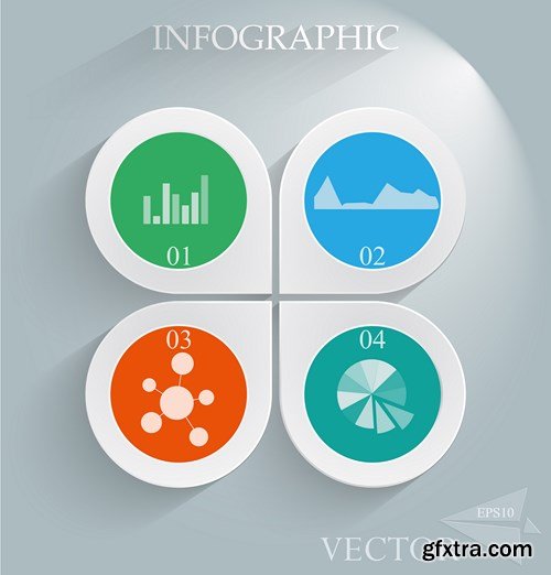 Collection of infographics vol.51, 25xEPS, AI