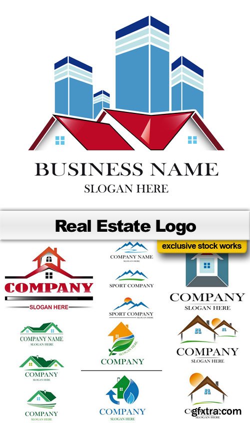 Real Estate - Logo Collection #17 - 25xEPS, AI