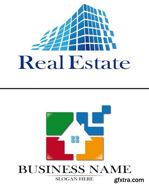 Real Estate - Logo Collection #17 - 25xEPS, AI