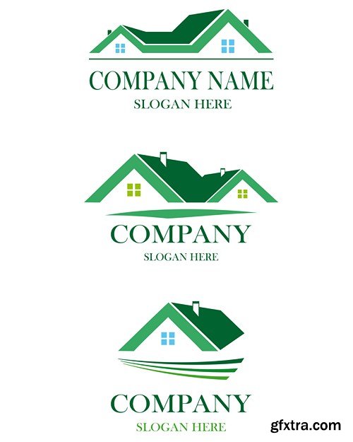 Real Estate - Logo Collection #17 - 25xEPS, AI