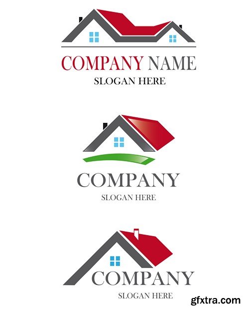 Real Estate - Logo Collection #17 - 25xEPS, AI