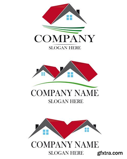 Real Estate - Logo Collection #17 - 25xEPS, AI