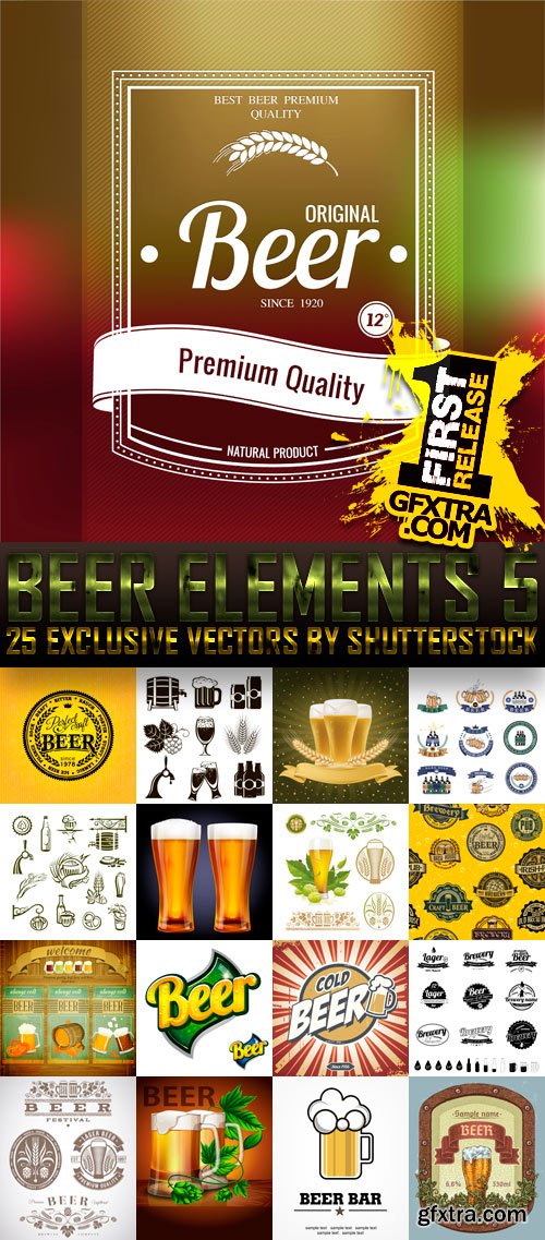 Amazing SS - Beer Elements 5, 25xEPS