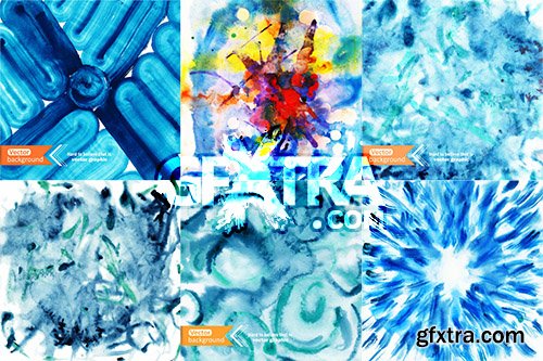 Watercolor Stock Images Vectors and Illustrations Pack