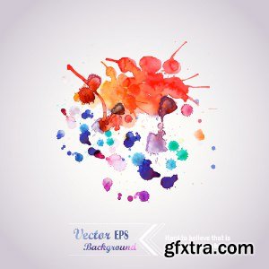 Abstract Hand Drawn Watercolor Stock Images Vectors and Illustrations Pack