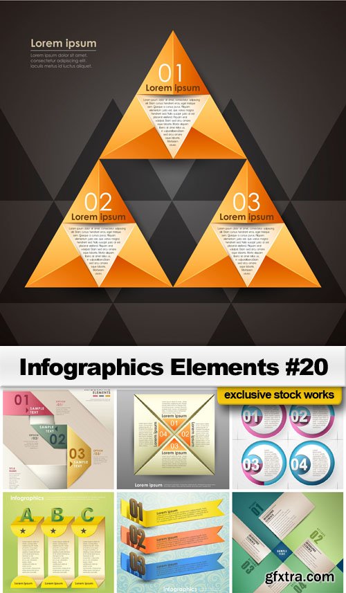 Infographics Elements #20 - 25 EPS