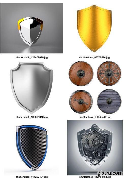 Amazing SS - Security Shields, 25xJPGs