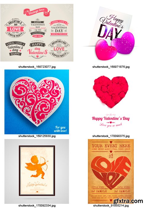 Amazing SS - Valentine's Day 2014 (vol.5), 30xEPS