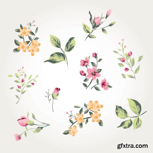 Amazing SS - Flower vector 2, 28xEPS