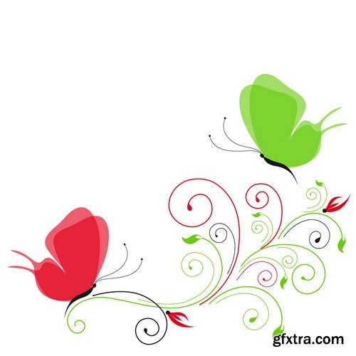 Amazing SS - Flower vector 2, 28xEPS