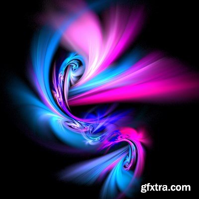 Neon Abstract Backgrounds - 19x JPEGs + 8 EPS