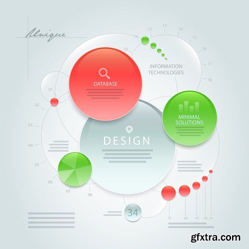 Infographics Elements #22 - 25 EPS