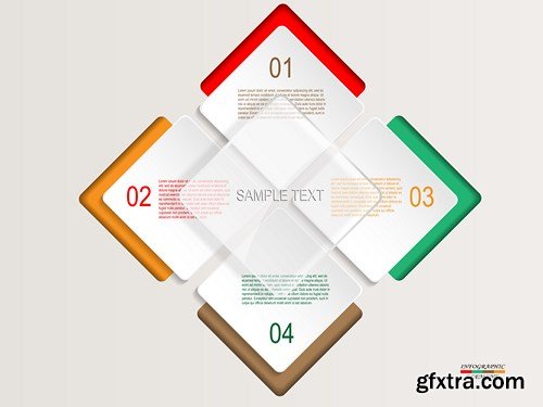 Infographics Elements #22 - 25 EPS