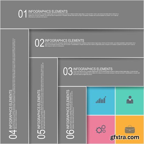 Infographics Elements #22 - 25 EPS