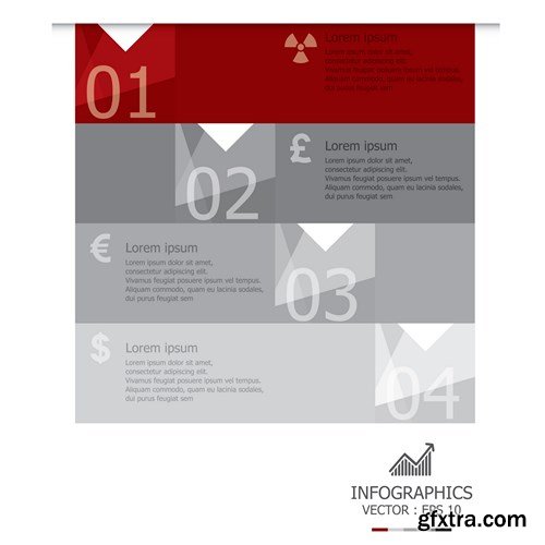 Infographics Elements #22 - 25 EPS