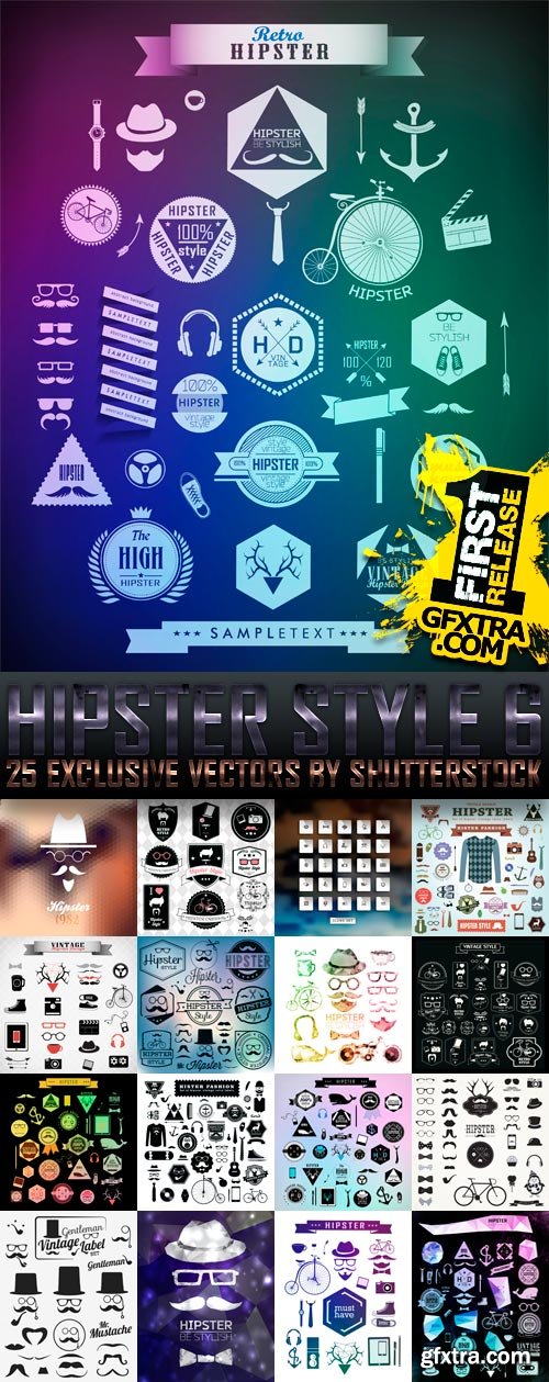 Amazing SS - Hipster Style 6, 25xEPS