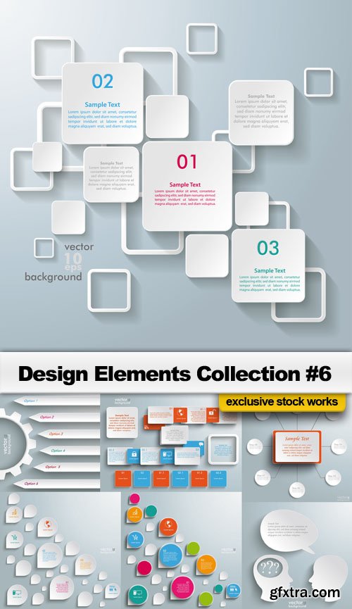 Design Elements Collection #6 - 25 EPS