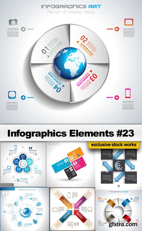 Infographics Elements #23 - 25x EPS