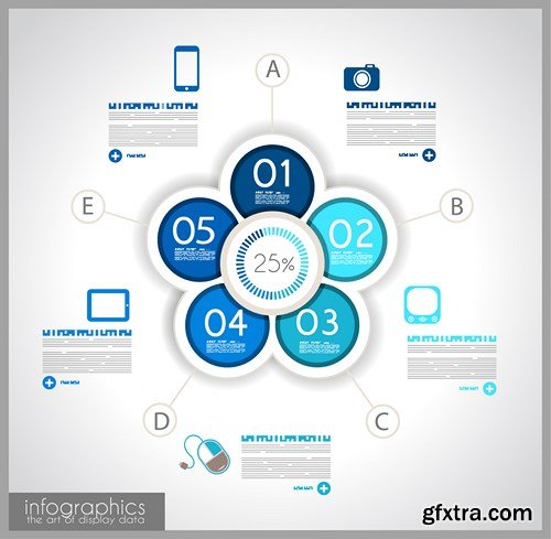 Infographics Elements #23 - 25x EPS