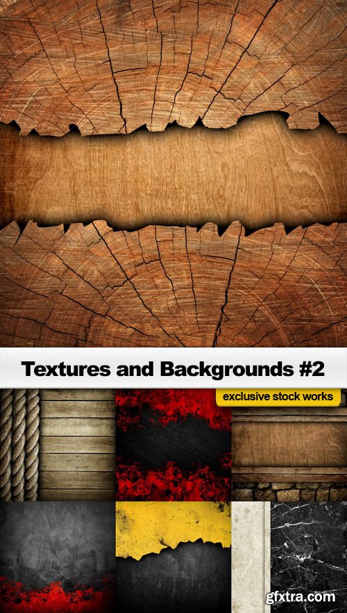 Textures and Backgrounds #2 - 25x JPEGs