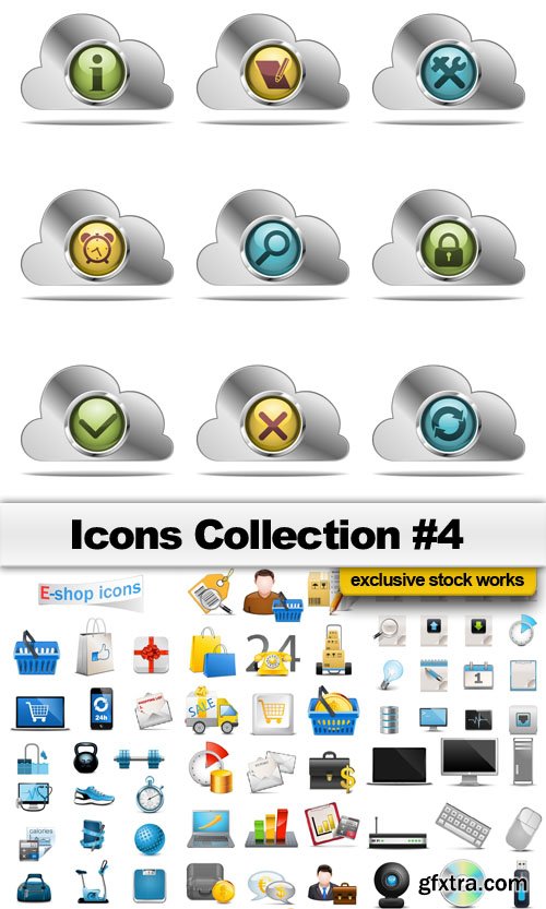 Icons Collection #4 - 25 EPS