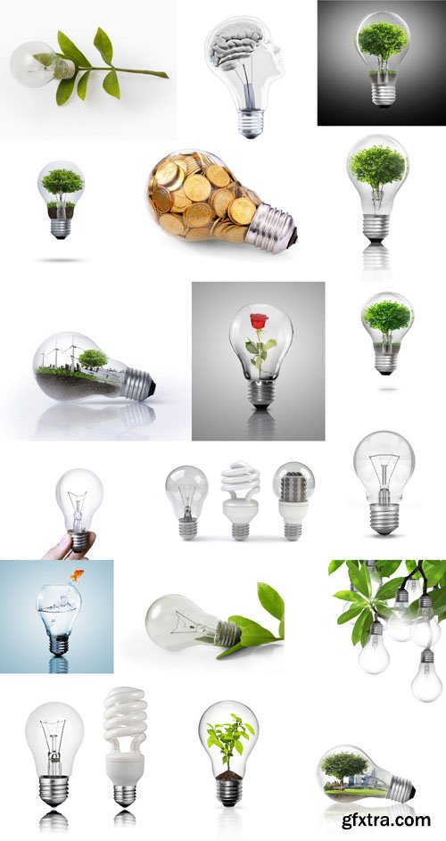 Lamp Bulb - 25x UHQ JPEG