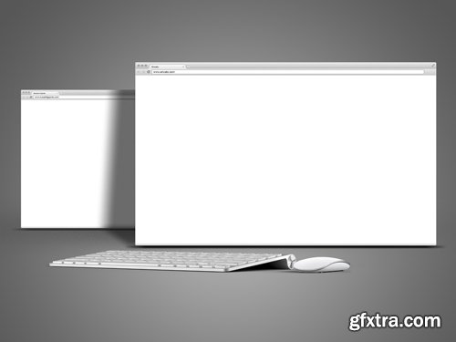 Browser Mock-Up Template