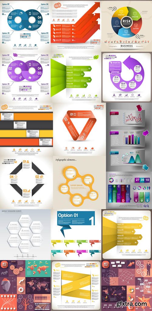 Infographics Elements #24 - 25x EPS, AI