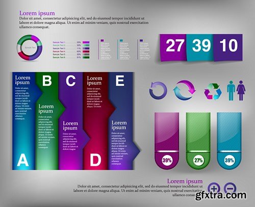 Infographics Elements #24 - 25x EPS, AI