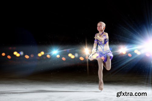 INGIMAGE - Little Girl Figure Skating