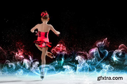 INGIMAGE - Little Girl Figure Skating