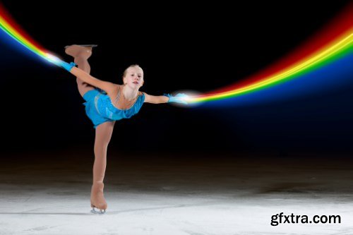 INGIMAGE - Little Girl Figure Skating