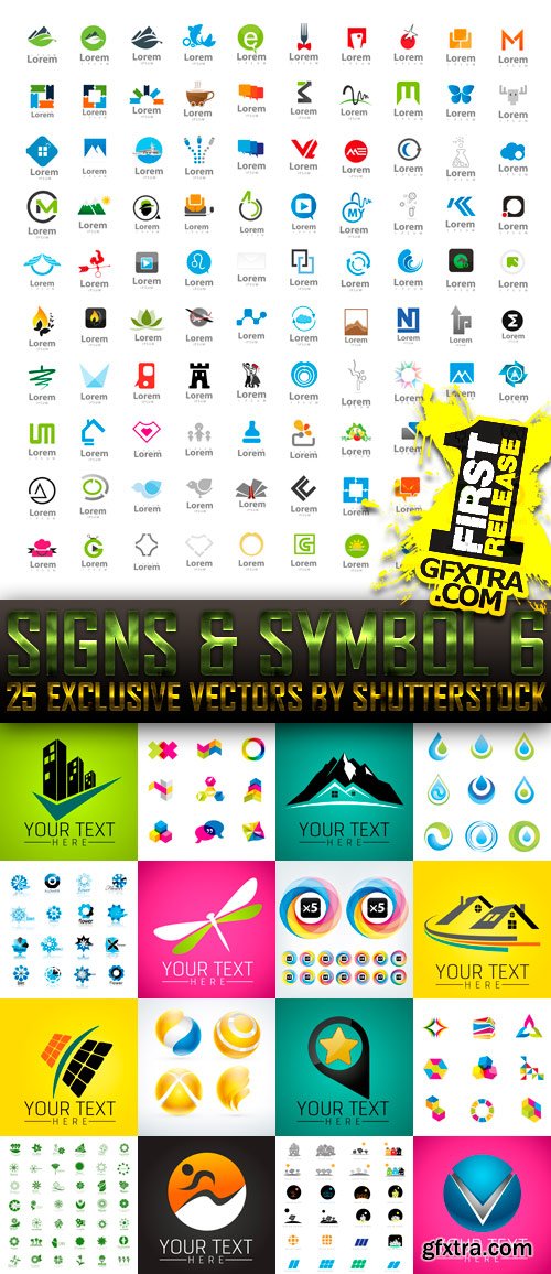 Amazing SS - Signs & Symbol 6, 25xEPS