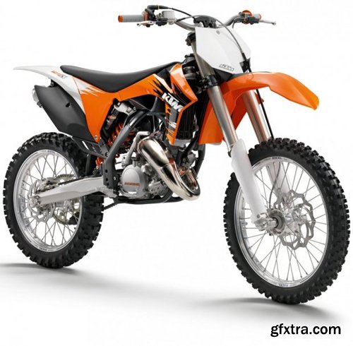 3D Model - KTM 125 motorbike