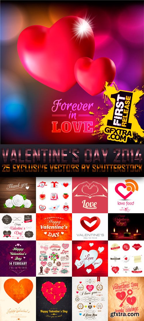 Amazing SS - Valentine's Day 2014 (vol.7), 25xEPS