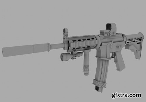 3D Model - M4A1