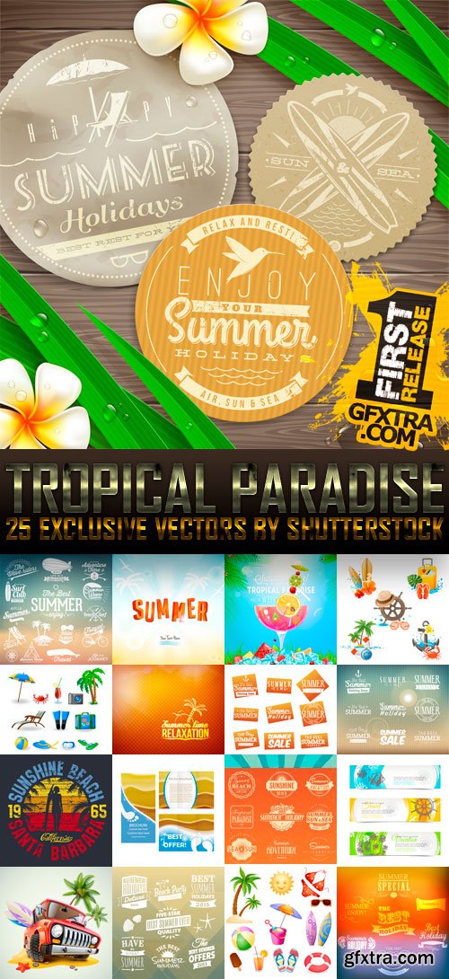 Amazing SS - Tropical Paradise (vol.2), 25xEPS