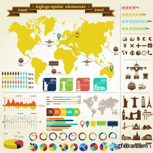 Stock Vector - Travel Infographics